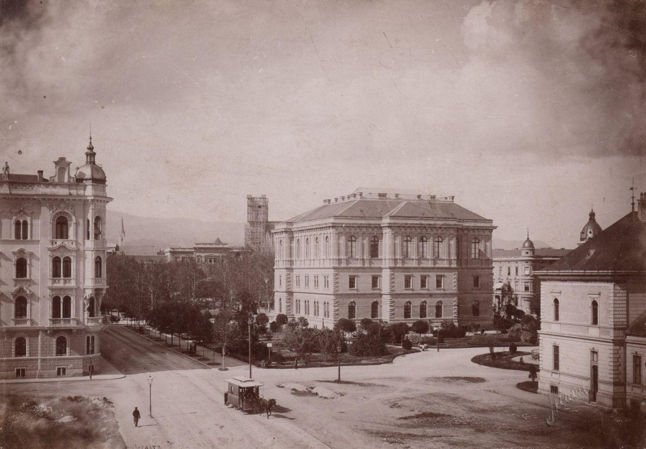 Palača HAZU 1892.-1894. godine